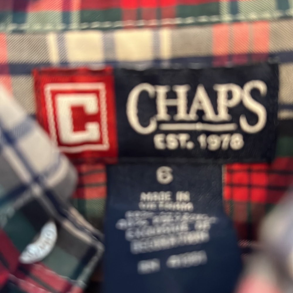 Chaps boys button down - Picture 2 of 2